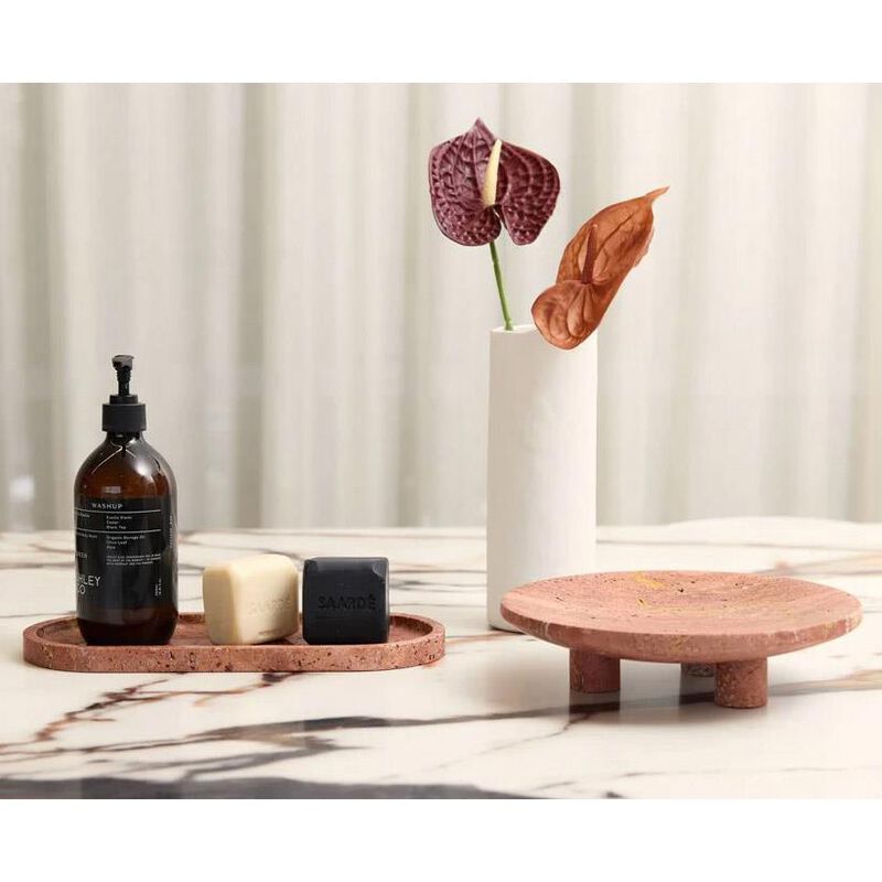 NED Collections Line Tray - Burnt Travertine image number 3